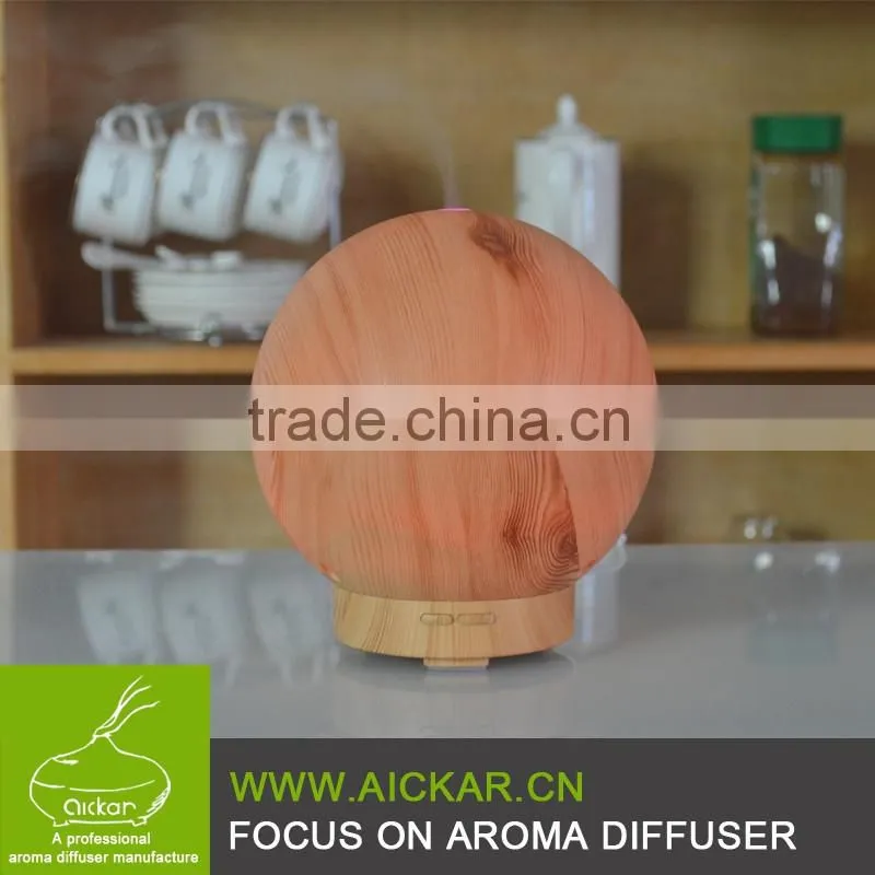 Home Appliance Unique Roundness Fragrance Ultrasonic Oil Mist Aroma Diffuser Humidifier