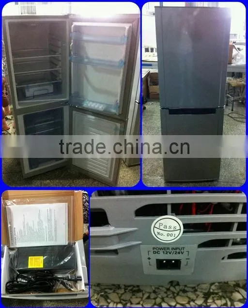 142L solar power refrigerator fridge freezer refrigerator solar