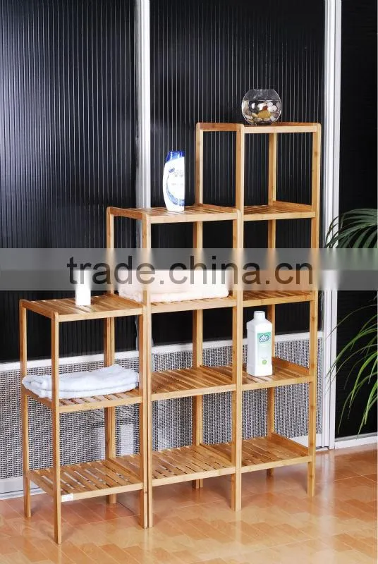 Bamboo Bathroom Shelf(Manufacturer)