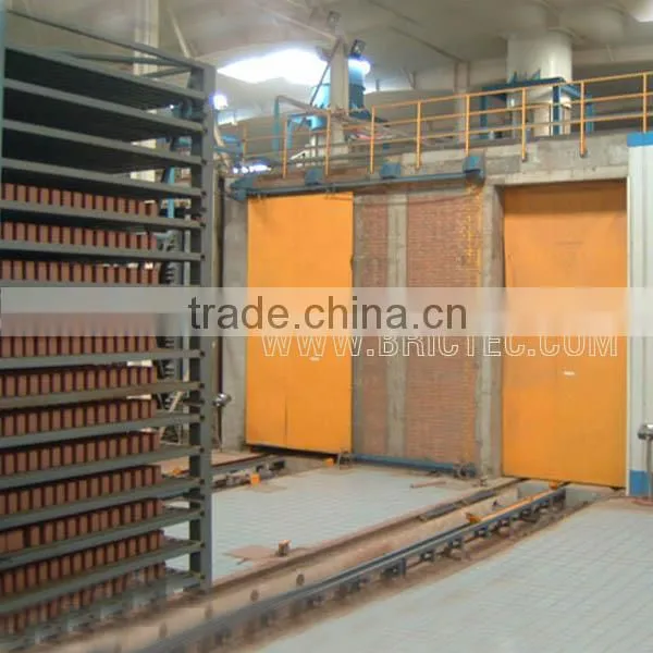 Artificial small tunnel brick dryer with short time construction