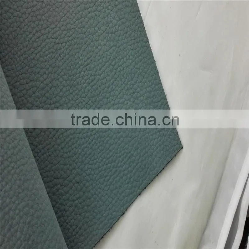 Nubuck barton print cow split leather tanneries in china