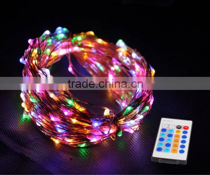 DC12V Christmas fairy twinkling decorative light led copper wire lights