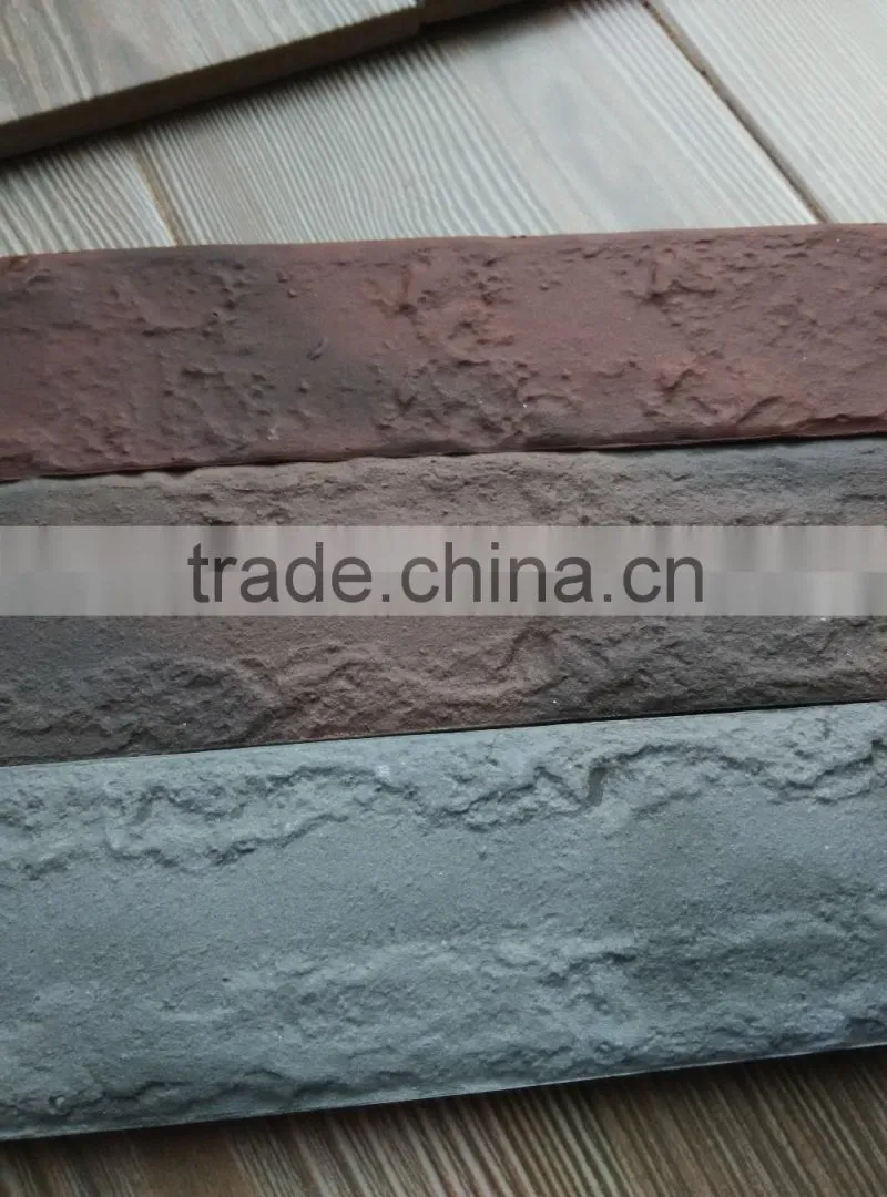 Rustic natural ceramic stone imitation wall tile