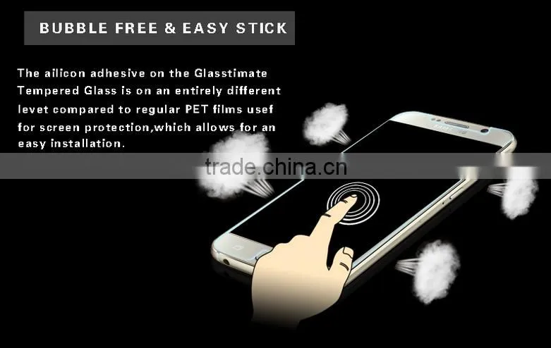 Trade assurance ! 0.26mm 9H Anti-Shock Premium tempered glass mobile screen guard for samsung note 5 OEM ODM