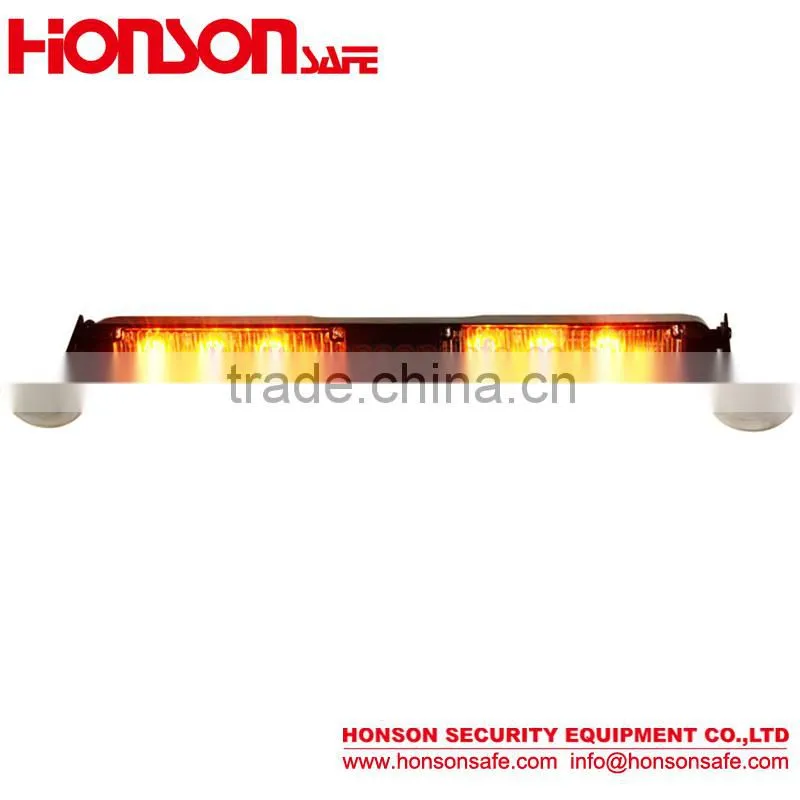 Amber LED Warning Sucker Visor Light Traffic Lights for Vehicle HV-264