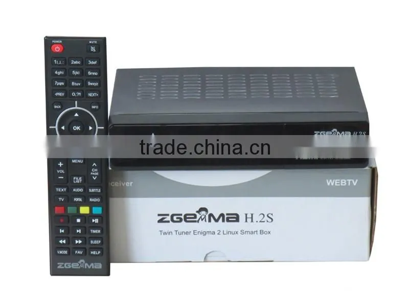 Newest Zgemma Star 2S twin tuner DVB-S2 751mhz digital satellite tv receiver zgemma star H.2S