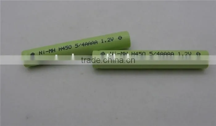 Cordless phone batteries 5/4AAAA Ni-Mh rechargeable 1.2V 450mAh battery cell
