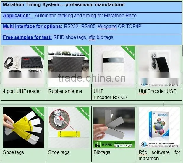 marathon timing software with hardware and software from professional designer