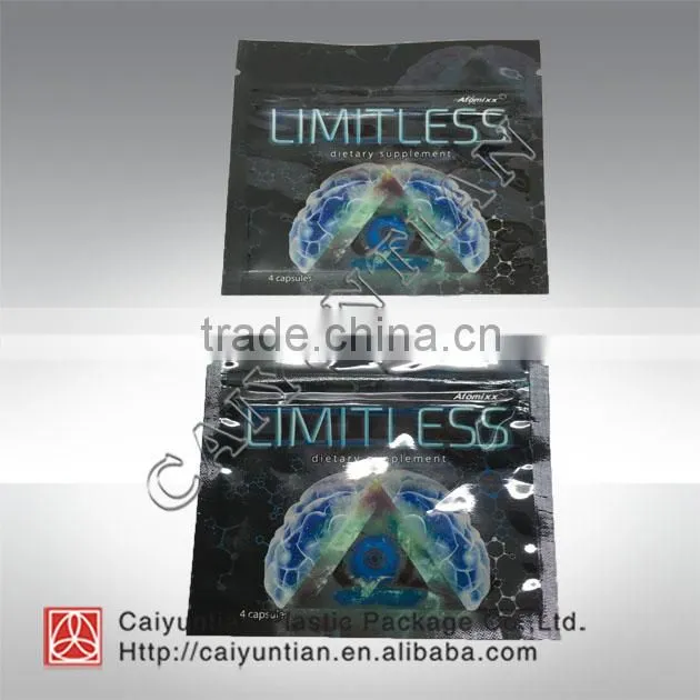 orange mask plastic packing bags / foil bags