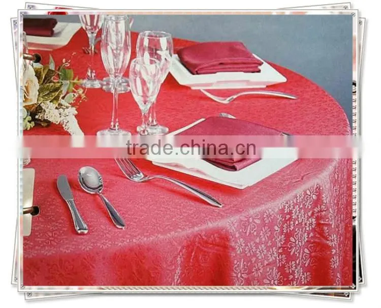 100% polyester table cloth factory used