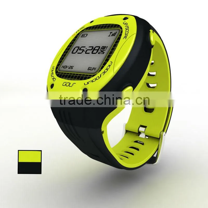Preload with worldwide course golf gps watch