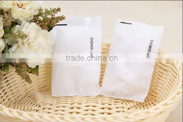 PE shower cap disposable shower cap plastic shower cap