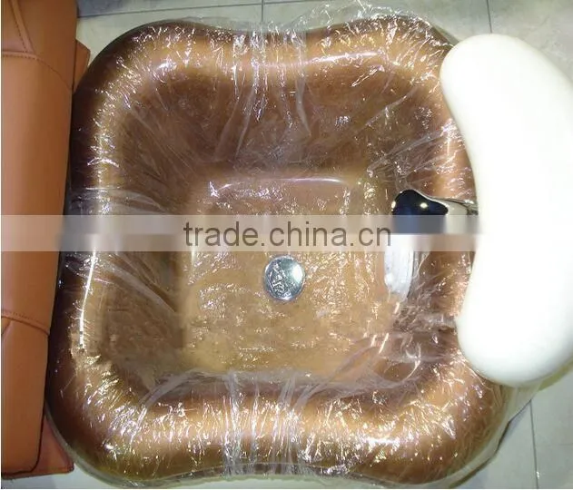 2015 factory wholesale Disposable Nail Care Pedicure PE Liners
