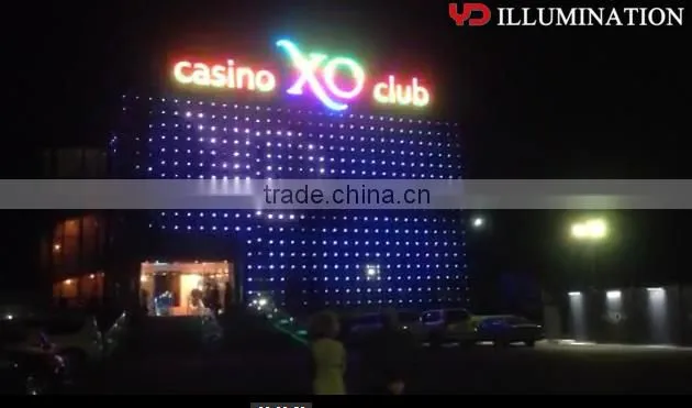 IP68 waterproof LED pixel light used for outdoor building decorations