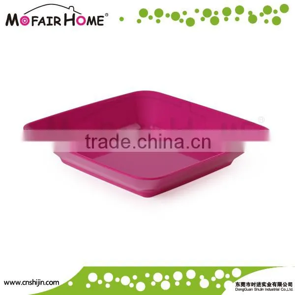 Colorful Sectional Melamine dinner plates
