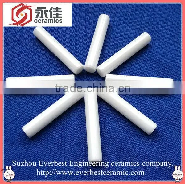 Good polish white alumina ceramic shaft