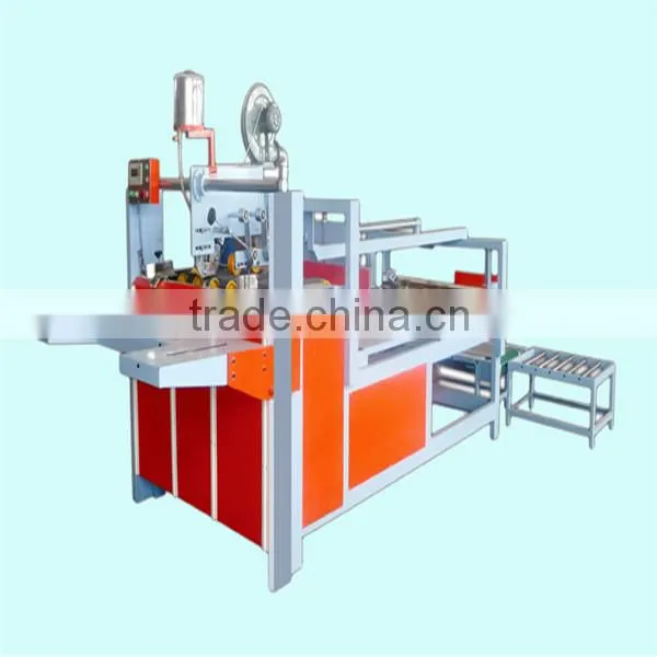 Folder gluer machine/corrugated carton semi-auto gluing machine