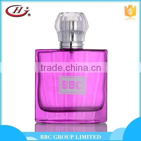 BBC Middle East Series - ME024 Promotional long lasting pink glass bottles natural top model perfume