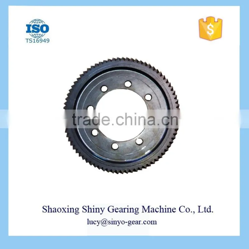Shiny Heat Treatment Metal Gear Helical Gear Gearbox