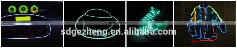 Neon light EL wire wholesale for wedding dress