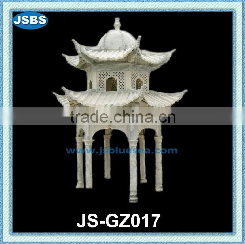 cheap high quality hand carved marble chinese style gazebo