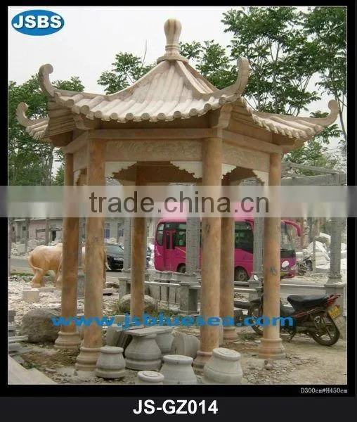 Chinese Gazebo, Marble Gazebo JS-GZ016Y