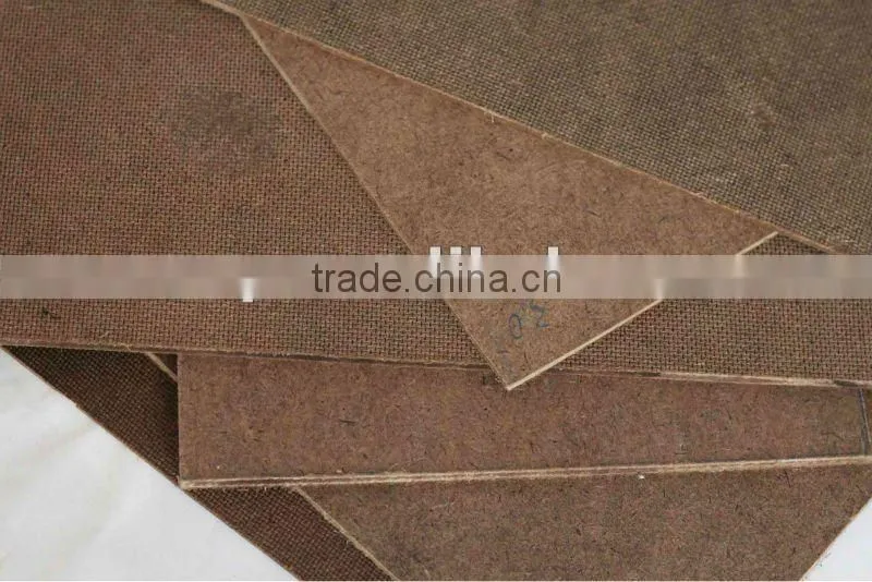 lowest price plain fibre bord Hardboard/hardboard for decorative
