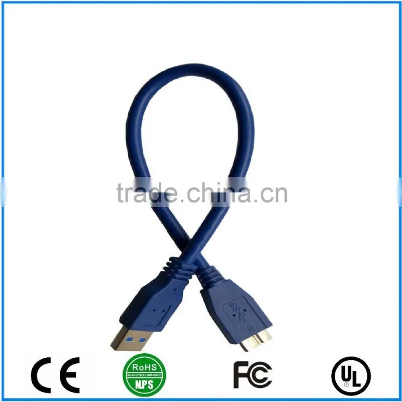 USB 3.0 Cable A male to Micro B male Superspeed Data Link Cable