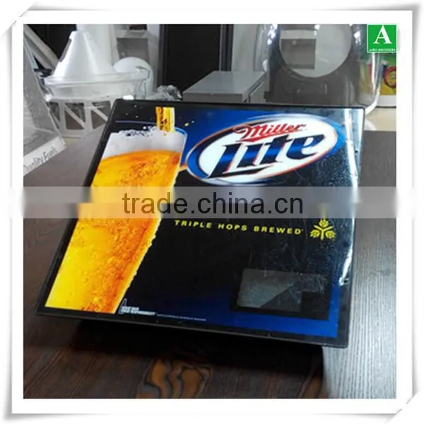 Led light box vacuum thermoformed PMMA design