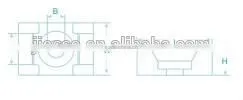 plastic Saddle type nylon cable tie mounts with UL