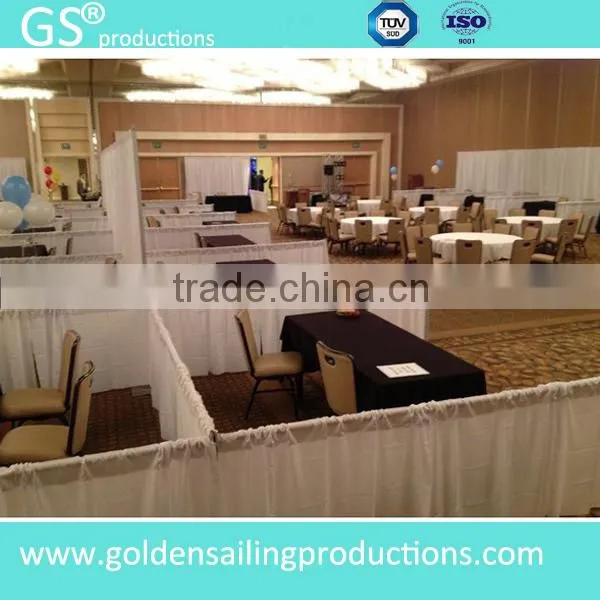 Aluminum portable pipe and drape kits for decoration