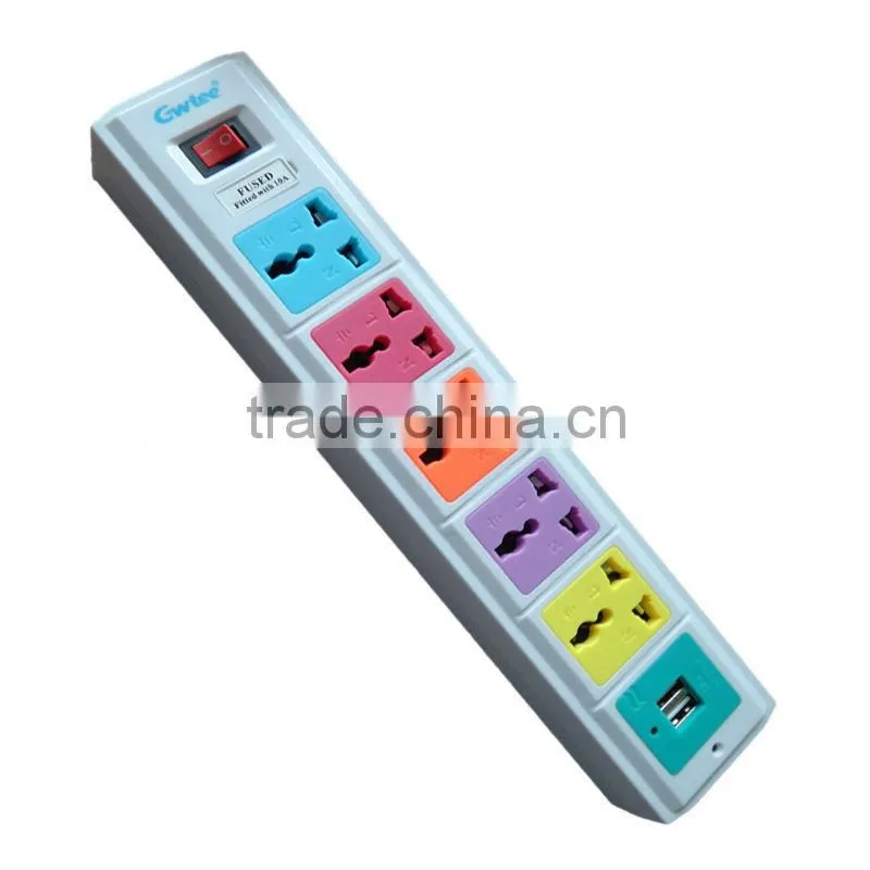 USB universal portable socket outlet