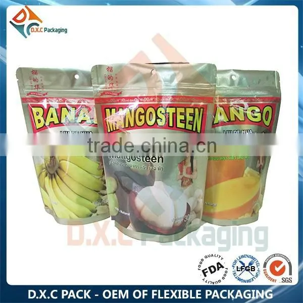 Gravure Printing Surface Handling and Plastic Material Zipper Pet Food Pouch