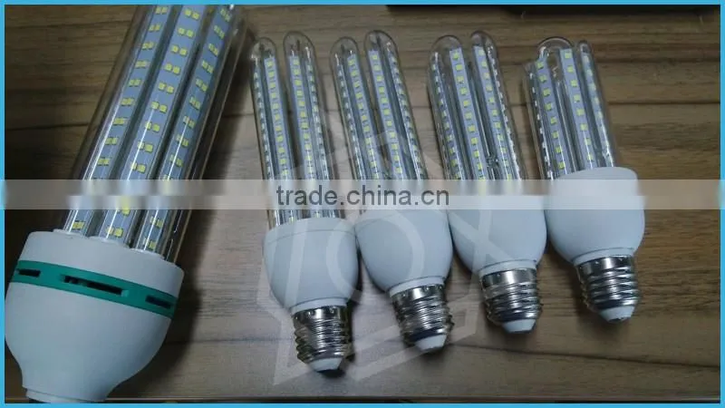 1200LM Warm White 220V 12W led mini light bulb lamp, 2835 SMD E27 LED corn light Glass A60 bulb light E27 led corn bulb