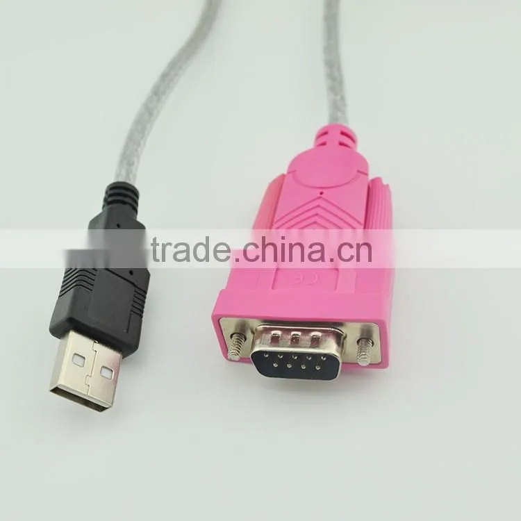 Manufacturer price nickel plated usb 2.0 to parallel 25pin printting cable for printer machine