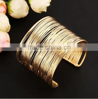 Fashion Women's Multilayer Strings Wristband Bangle Cuff Bracelet/