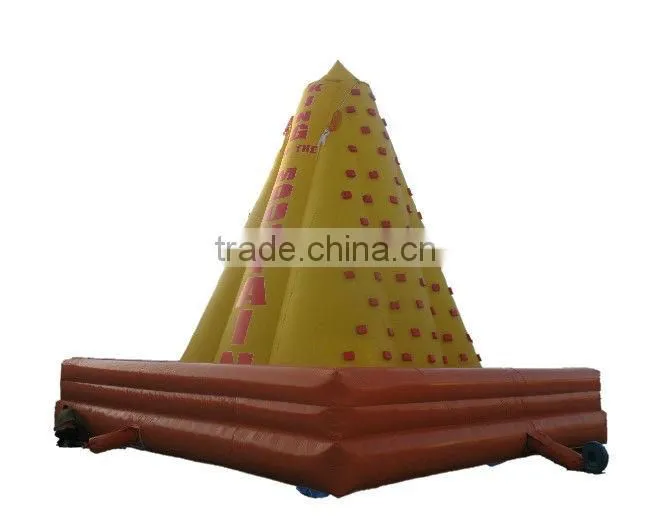 used rock inflatable climbing wall for sale
