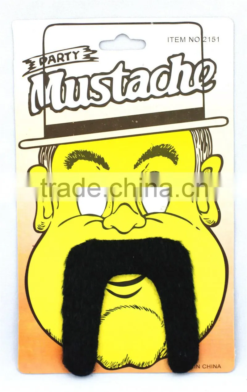 Artificial mustache