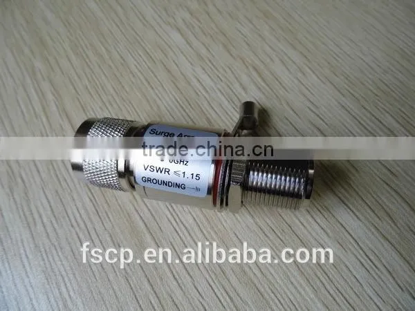 Gas Discharge Tube Lightning protector N male to N female bulkhead connector