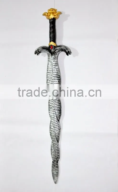2016 Snake Shape Paper Magic Medieval Flexible Foam Sword