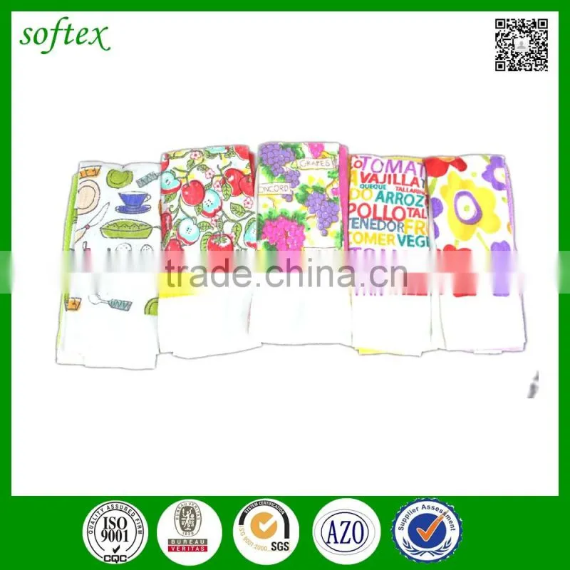 China supplier towels cotton printed