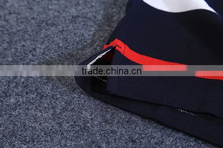 High quality Classic mens 100% cotton yarn dyed stripe rugby style for polo shirt design