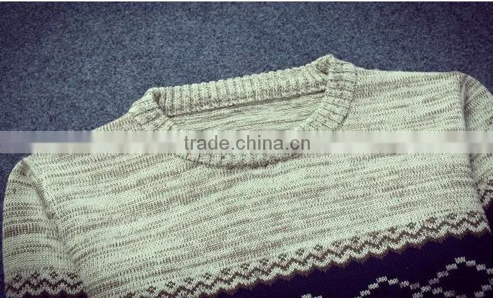 2015 the new product autumn school style for bright color sweater