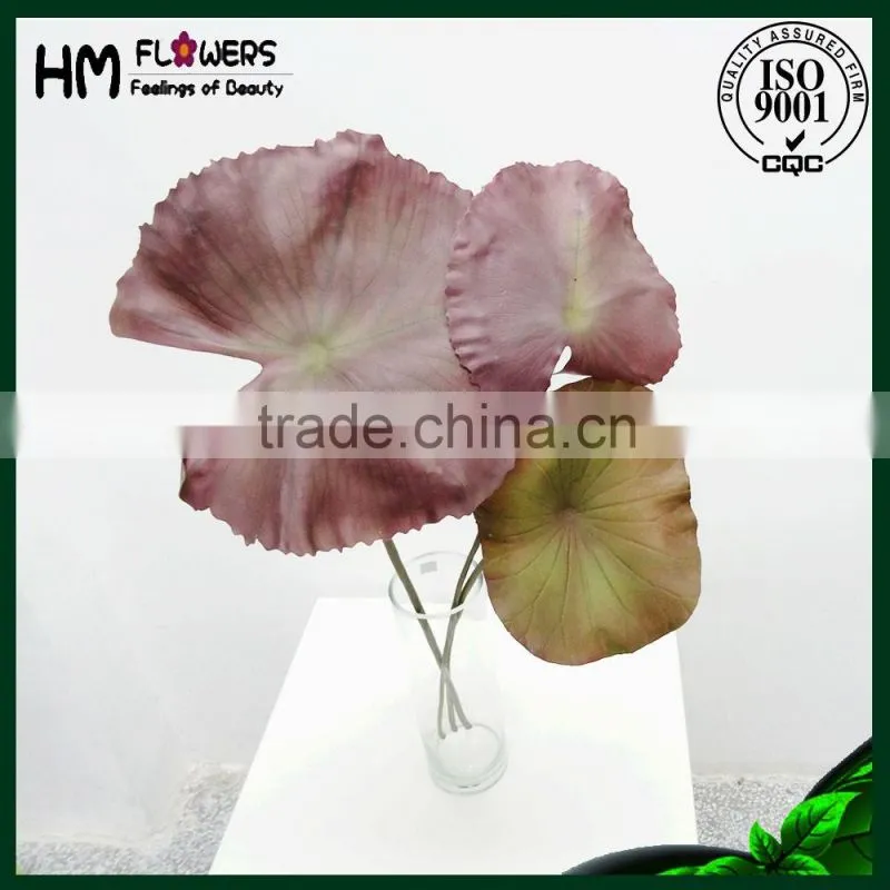 life like decoration real touch artificial leaf