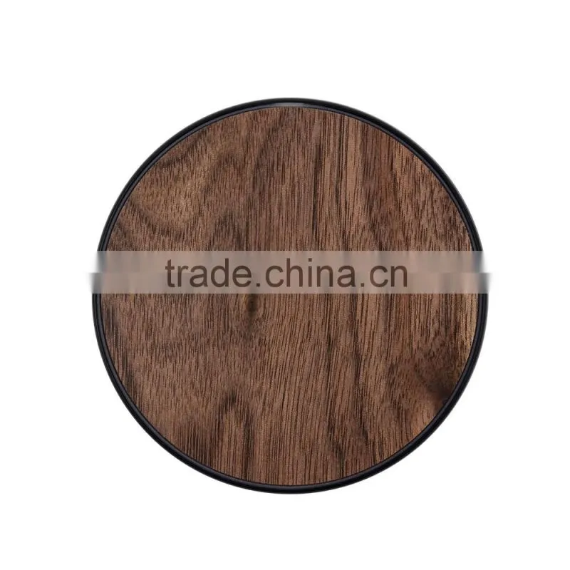 Bamboo wireless charger pad Qi Wireless Charger for iphone samsung