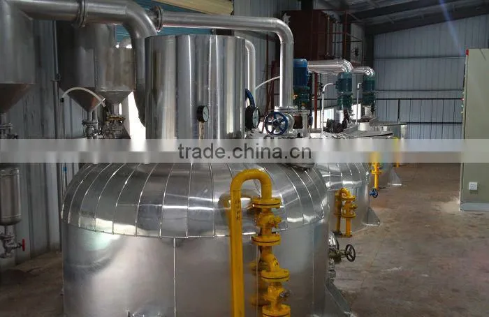 Energy saving edible oil refinery crude oil refinery for sale