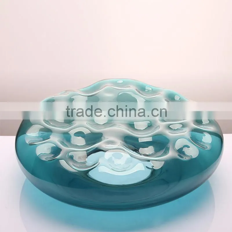 Glass Promotion Fruit Plate Stereoscopic Cheap