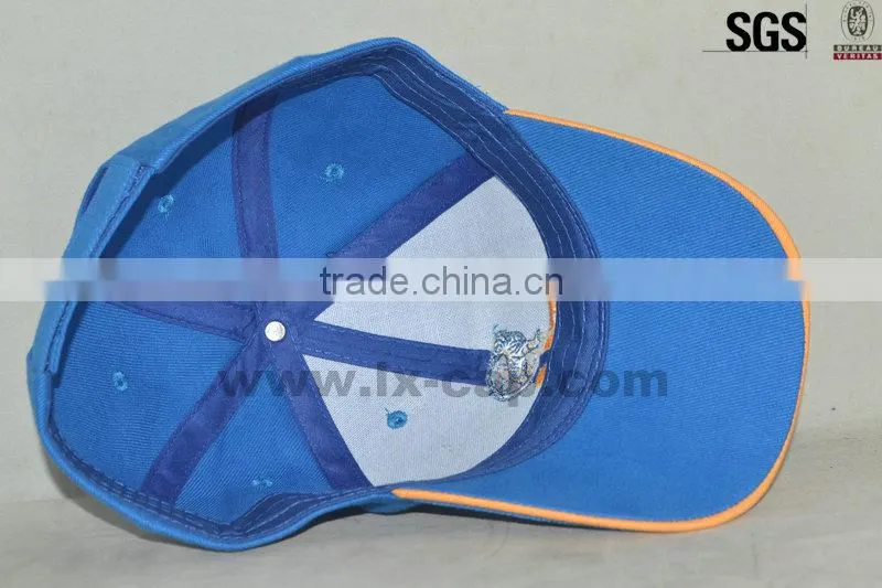 Promotional logo embroidery baseball cap and hat