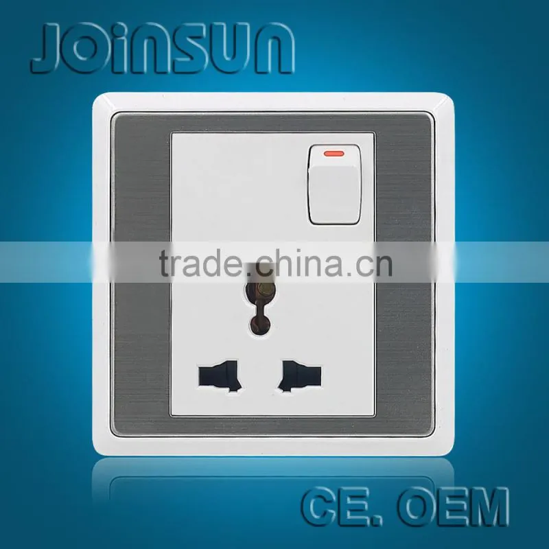 3-feet universal socket wall socket switch