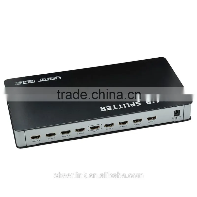 OEM HDMI V1.3a hdmi splitter 1x2 /1x4/ 1x8